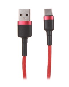 Аксессуар Cafule Cable USB Type C 2A 3m Red CATKLF U09 Baseus