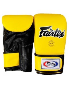 Перчатки снарядные на липучках Yellow Fairtex