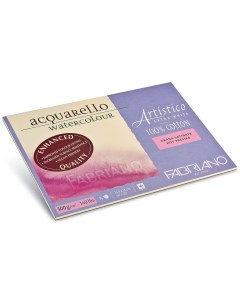 Альбом склейка для акварели Artistico Extra White Сатин 35x51 см 15 л 300 г Fabriano