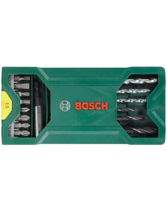 Набор бит и сверл 2607019579 15пред для шуруповертов дрелей Bosch