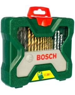 Набор бит и сверл X Line 30 2607019324 30 пред для шуруповертов дрелей Bosch