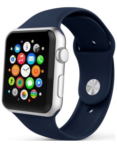 Ремешок для часов для Apple Watch 42 44 mm Синий кобальт AWA001BC Eva