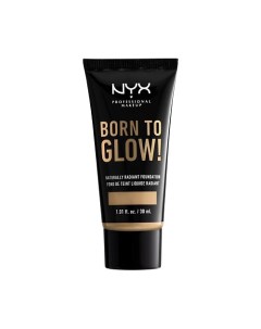 Тональная основа с эффектом естественного сияния BORN TO GLOW NATURALLY RADIANT FOUNDATION Nyx professional makeup