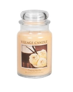 Ароматическая свеча Creamy Vanilla большая Village candle