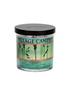 Ароматическая свеча Tranquility стакан маленькая Village candle