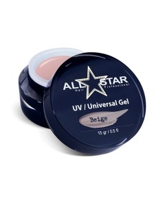 Гель для моделирования ногтей UV Universal Gel Clear All star professional