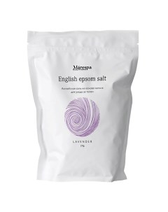 Английская соль для ванн с магнием EPSOM Эпсом с натуральным маслом лаванды 2000 Marespa