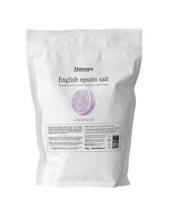 Английская соль для ванн с магнием EPSOM с натуральным маслом лаванды 4000 Marespa