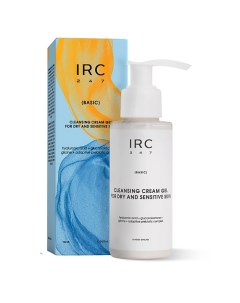 Очищающий пенящийся крем гель для сухой и чувствительной кожи с гиалуроновой кислотой 100 Irc 247