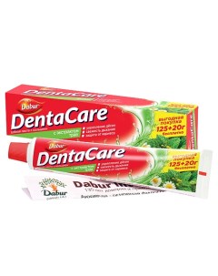 Зубная паста с кальцием DentaCare с ЭКСТРАКТОМ ТРАВ 145 Dabur dentacare