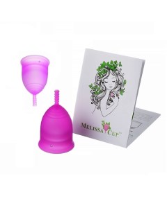 Набор из 2 х менструальных чаш SIMPLY TWO размер L M цвет черника ландыш Melissacup