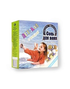 Соль морская для ванн Детская с чередой 1000 Ресурс здоровья