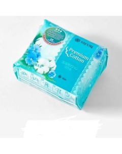 Гигиенические прокладки Premium Cotton нормал 0 61 Sayuri