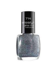 Верхнее покрытие glitter flash nail lacquer Misslyn