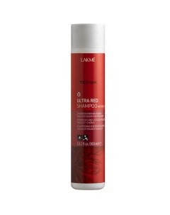 Шампунь для поддержания оттенка окрашенных волос Красный ULTRA RED Lakme