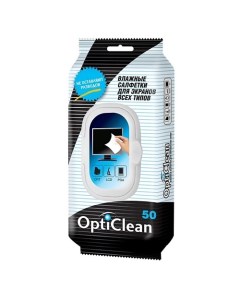Влажные салфетки для экранов 1 Opti clean