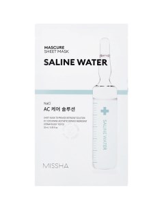 Маска для лица Mascure AC Care Solution Sheet Mask Missha