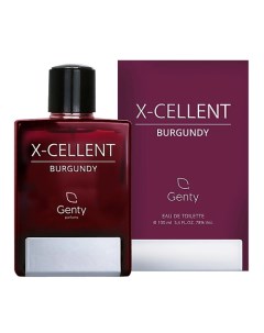 X Cellente Burgundy 100 Parfums genty