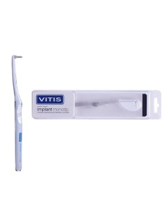 Зубная щётка для имплантов Vitis Implant Monotip в твердой упаковке Dentaid