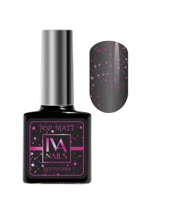 Матовый топ Gold 8 Iva nails