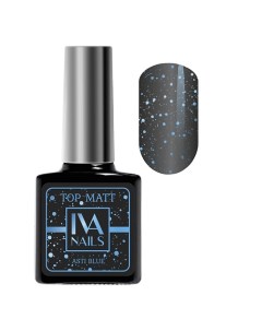 Матовый топ Gold 8 Iva nails