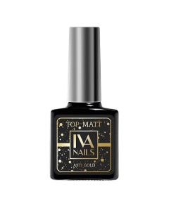 Матовый топ Gold 8 Iva nails