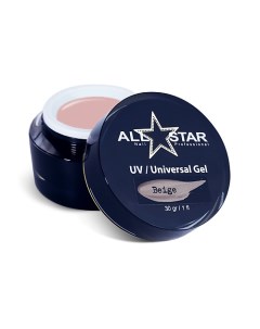 Гель для моделирования ногтей UV Universal Gel Clear big All star professional