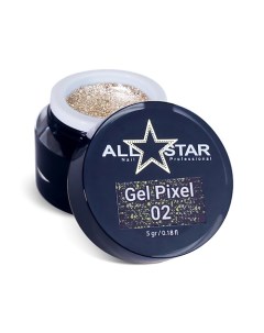 Гель для дизайна ногтей Gel Pixel 01 All star professional