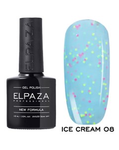 Гель лак для ногтей ICE CREAM Elpaza professional