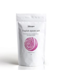 Английская соль для ванн с магнием EPSOM с маслами вербены и мандарина 1000 Marespa