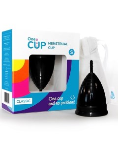 Менструальная чаша Classic черная размер S Onecup
