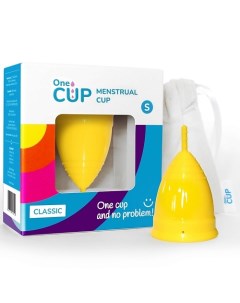 Менструальная чаша Classic желтая размер S Onecup