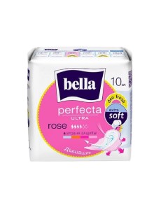 Прокладки ультратонкие Perfecta Ultra Rose deo fresh 10 Bella