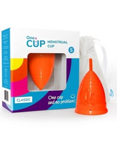 Менструальная чаша Classic оранжевая размер S Onecup