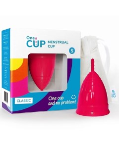 Менструальная чаша Classic розовая размер S Onecup