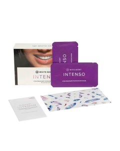 Полоски для домашнего отбеливания зубов Intenso 1 White secret