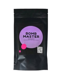 Шиммер мерцающая соль для ванн фиолетовый 1 Bomb master