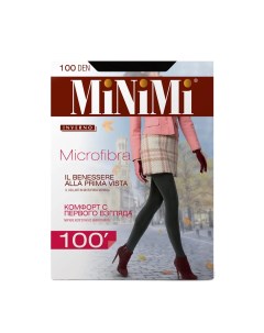 Колготки MICROFIBRA 100 Nero 4 L Minimi