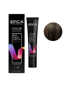 7 07 крем краска для волос русый шоколад холодный Colorshade 100 мл Epica professional
