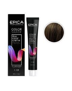 7 05 крем краска для волос русый теплый шоколад Colorshade 100 мл Epica professional