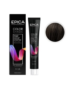 5 07 крем краска для волос светлый шатен шоколад холодный Colorshade 100 мл Epica professional