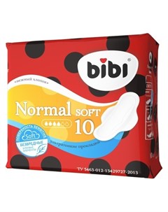 Прокладки Normal Soft 10 шт Bibi
