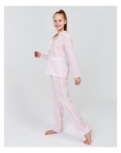 Брюки пижамные для девочки Light Touch цвет розовый рост 122 Minaku