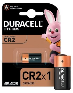Батарейки Cr2 1bl литий бл 1шт Duracell