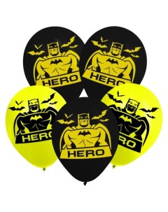 Набор шаров Hero супергерои Набор 5 шт Nnb