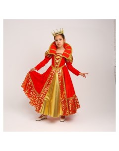 Карнавальный костюм Королева платье корона р р32 р110 116 Страна карнавалия
