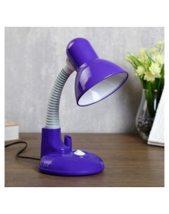 Настольная лампа Капелька с подставкой для ручки фиолет Кнр
