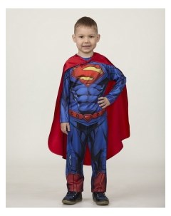 Карнавальный костюм Супермэн без мускулов Warner Brothers р 104 52 Batik