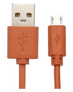 Кабель Micro USB Usb 1 А 1 м оранжевый Red line