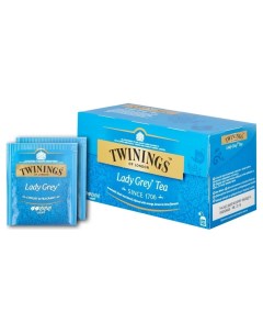 Чай Lady Grey Tea черный 25 пакетиков Twinings